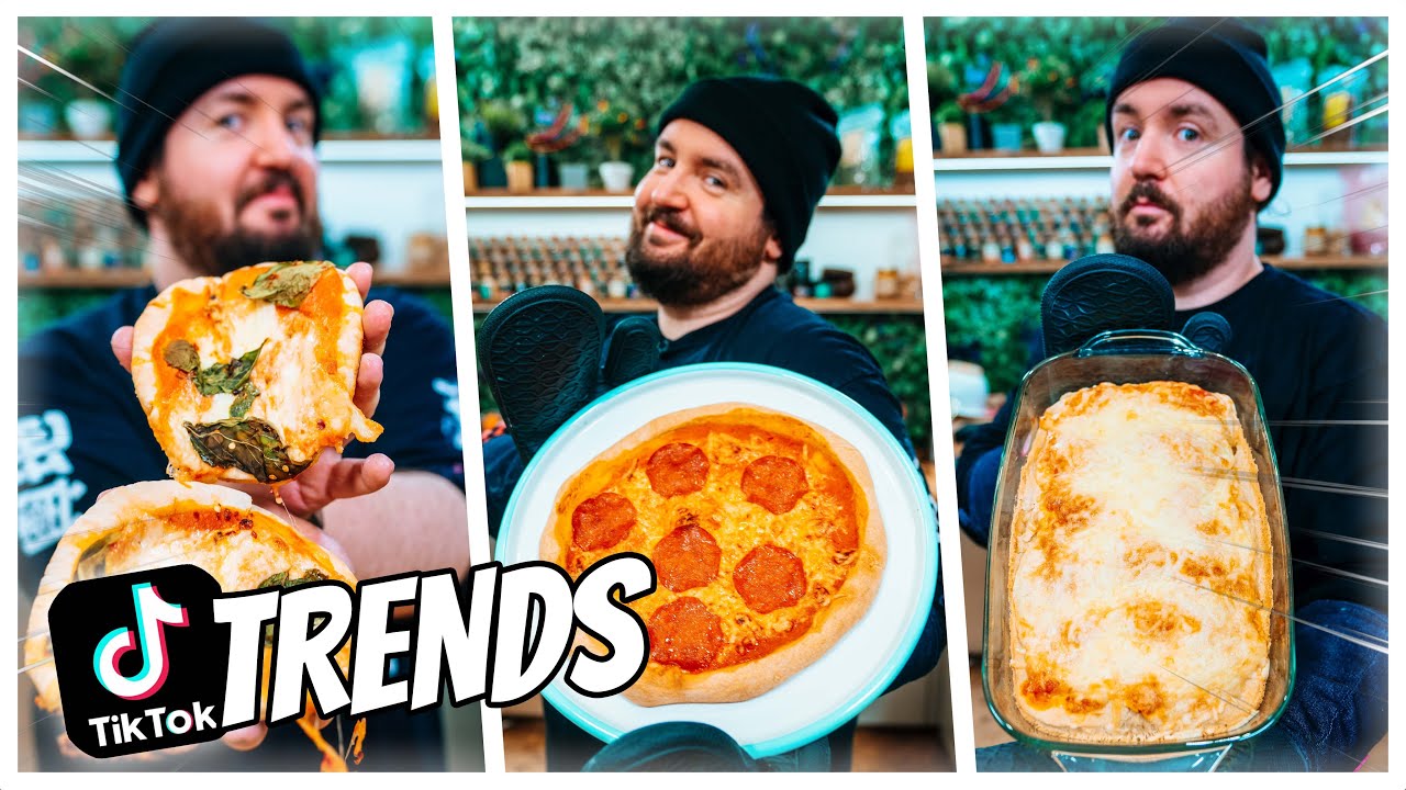 3 PIZZA TIKTOKS im TEST