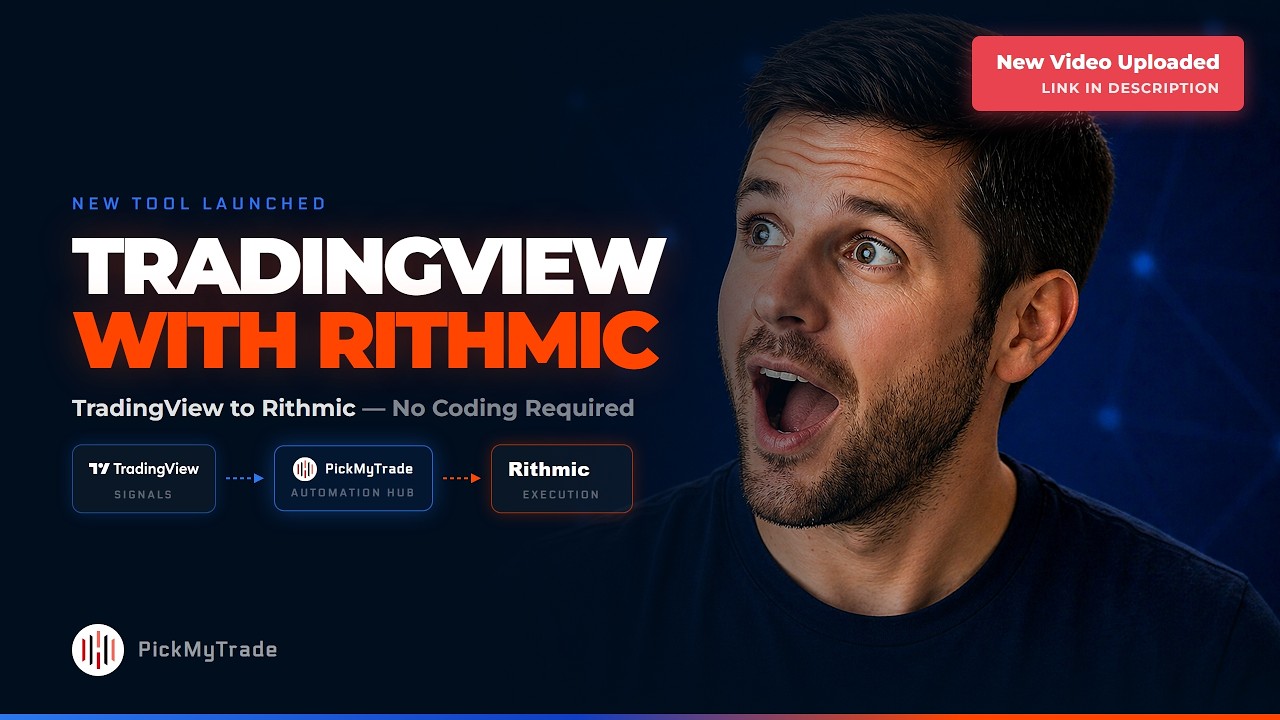 Trading View Integration with Rithmic |New Tool can be access  https://pickmytrade.io