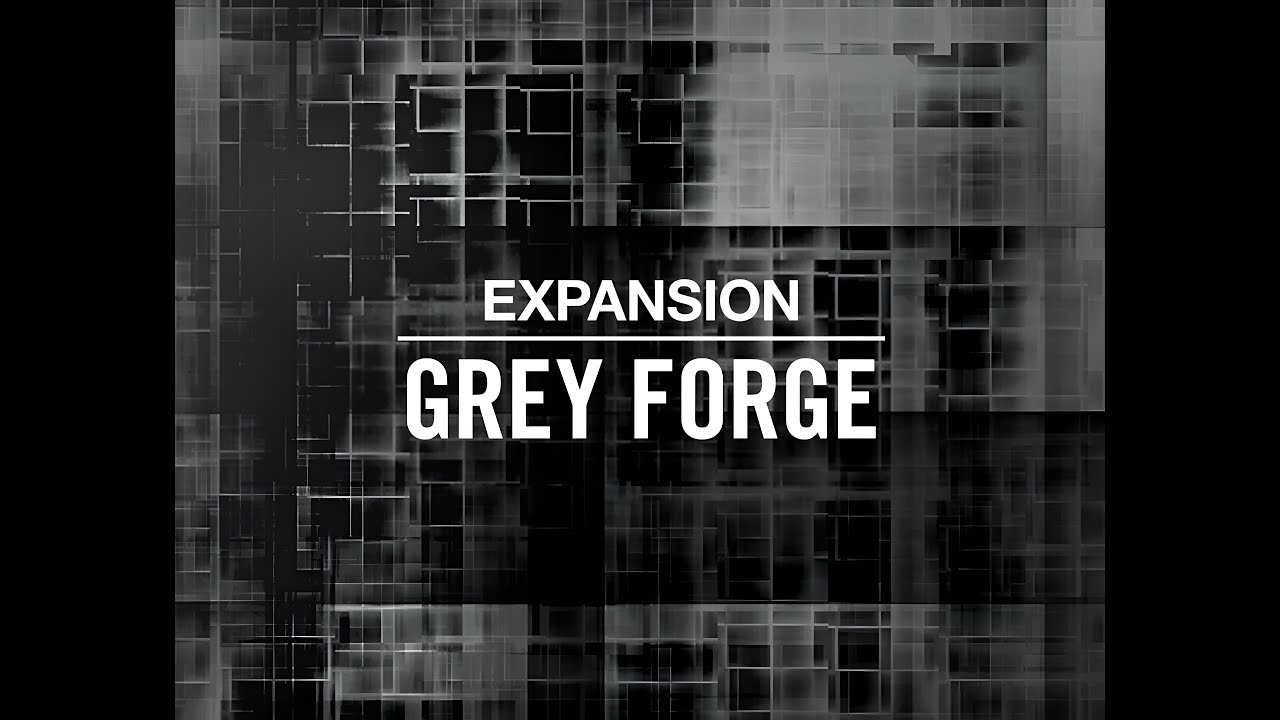 Maschine Expansion - Grey Forge  - Sound Demo (Every Drum Kit)