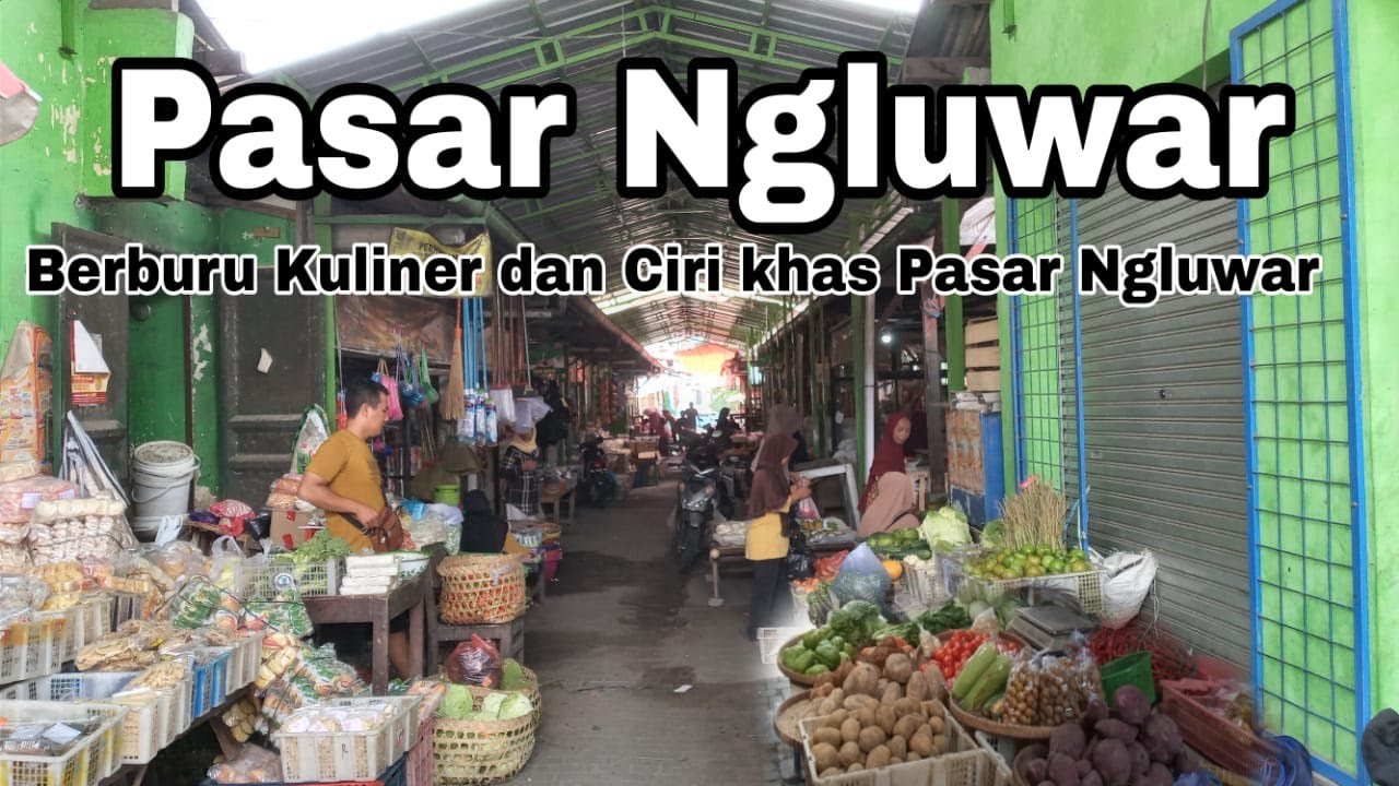 Pasar Ngluwar di Magelang yang masih Lestari sampai Sekarang