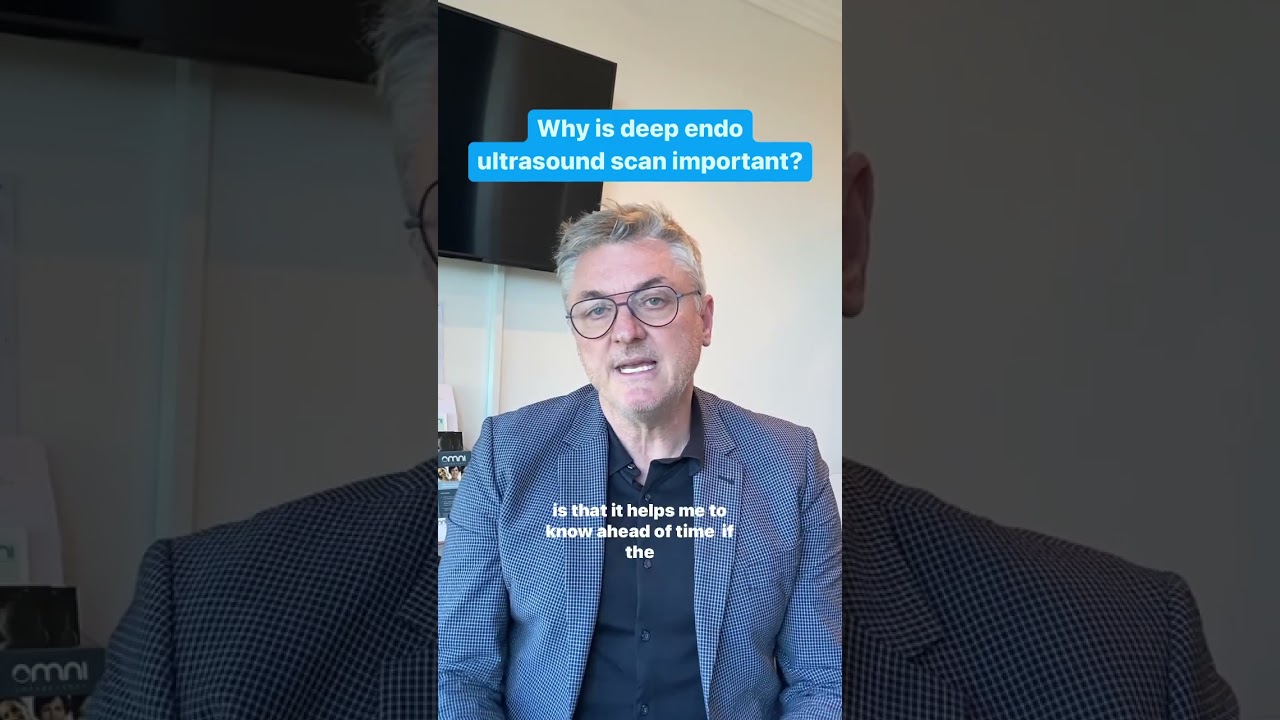 Prof. George Condous- Why is deep endometriosis ultrasound important?