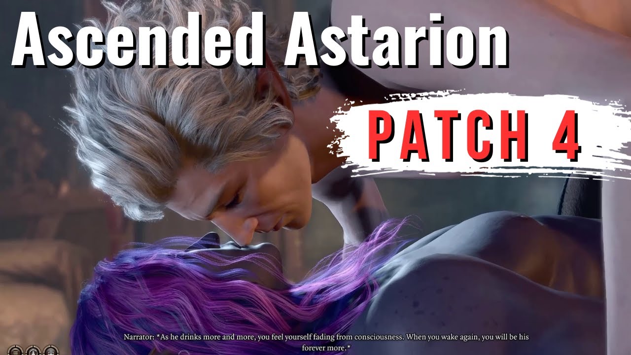 Patch 4! Ascended Astarion romance scene