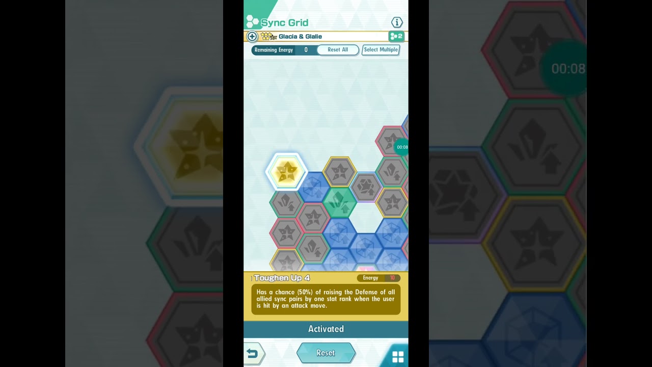 Pokemon Masters Ex Glacia Sync Grid After Power Boost