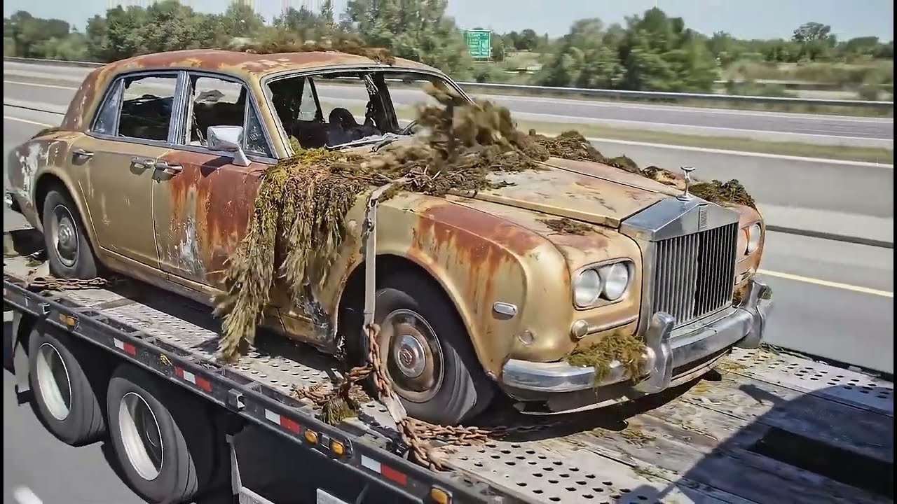 ABANDONED rolls-Royce  Restoration || ASMR car restoration 