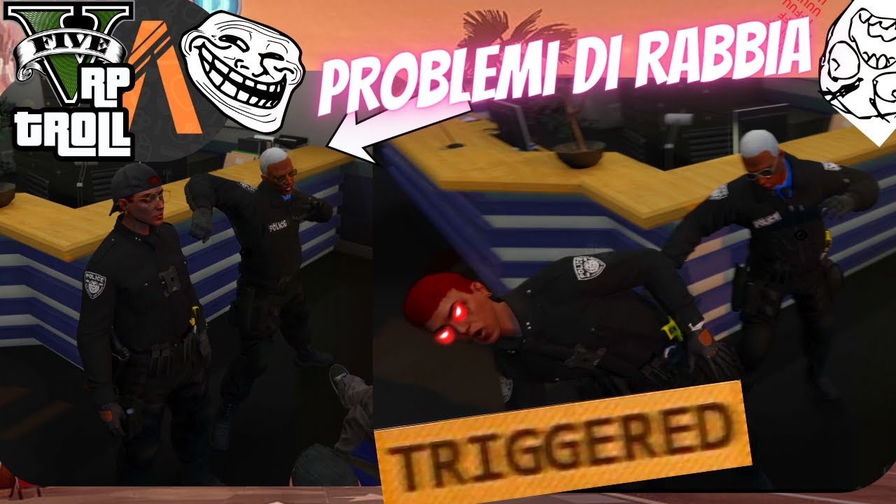 FACCIAMO ESASPERARE UN POLIZIOTTO su GTA RP