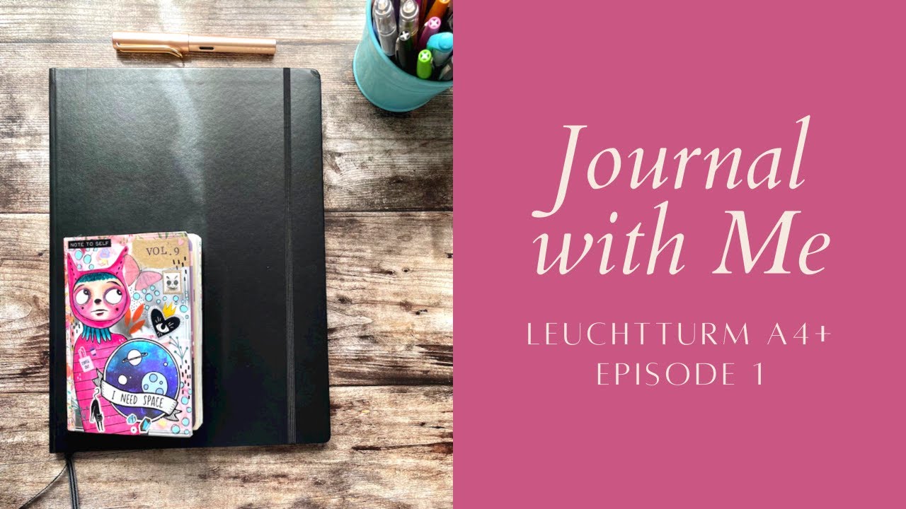 📓 Journal with me 📓 Leuchtturm Master Slim A4+ | Episode 01