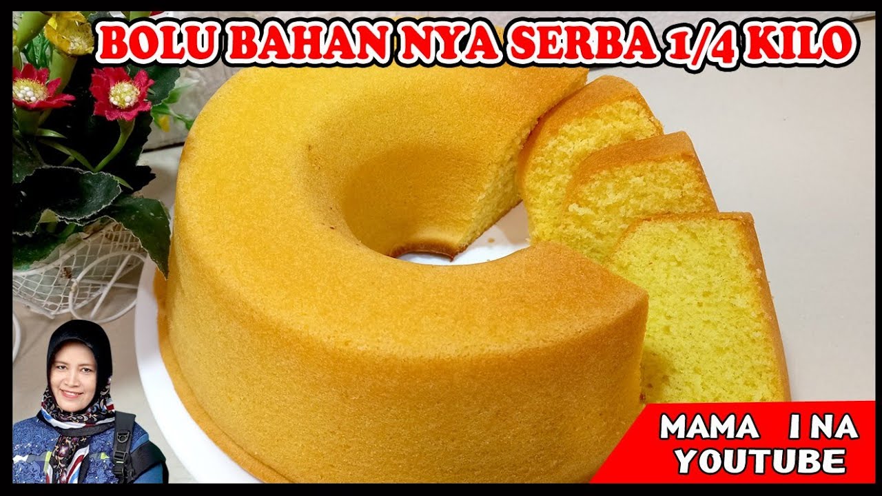 Gampang banget..!! bikin bolu bahan nya serba 1/4 kg semua. hasil nya MONTOK banget