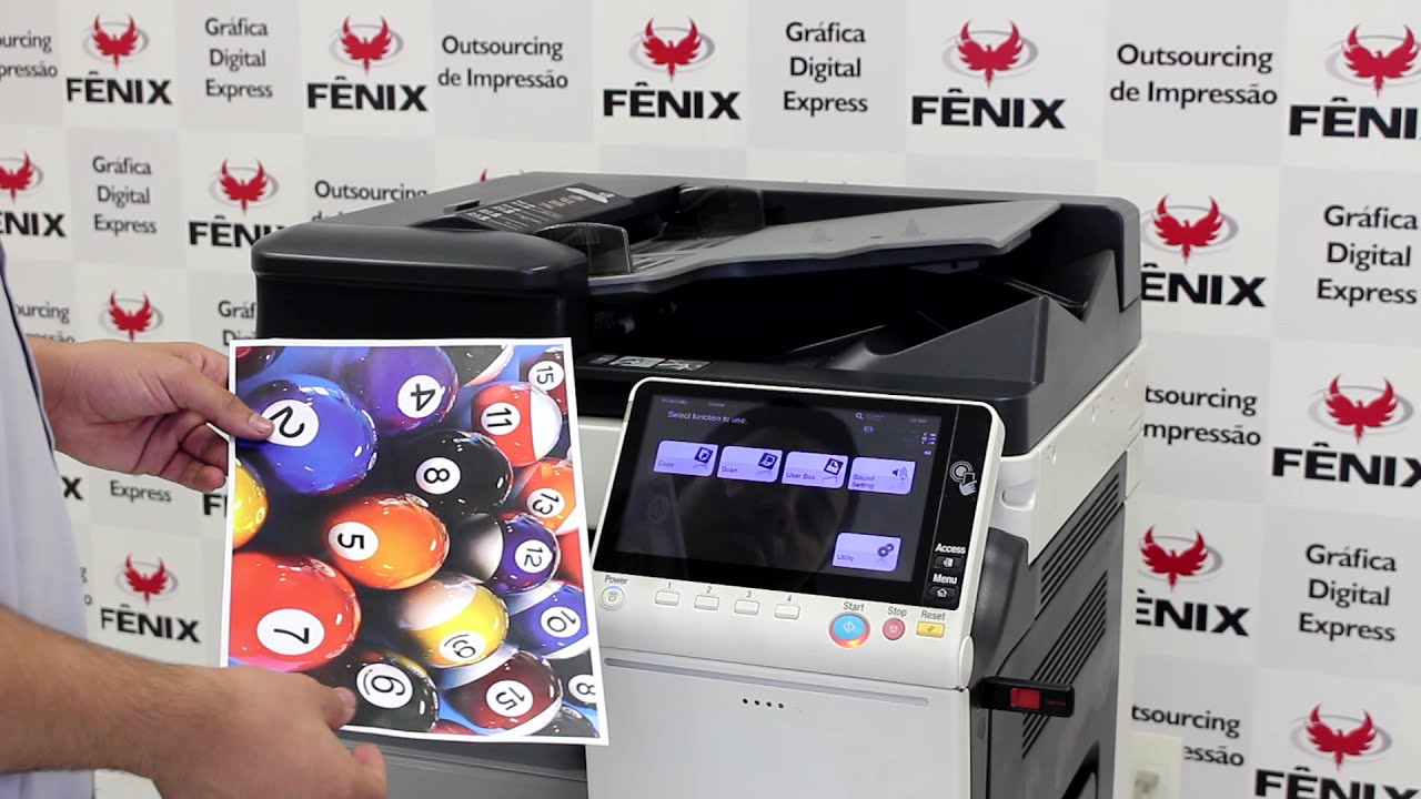 Konica Minolta C308 – Como digitalizar para o pen drive/USB