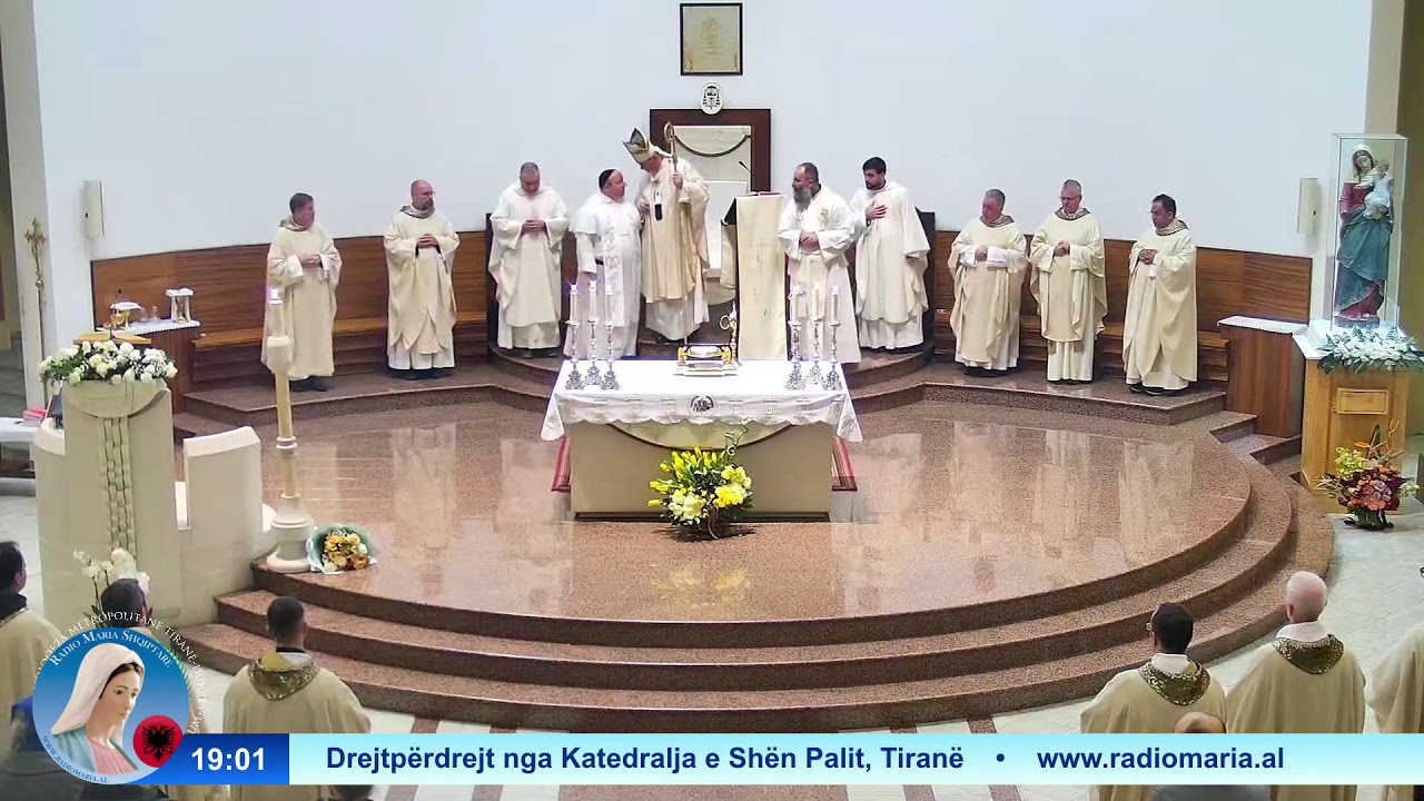Mesha e shenjtë nga Katedralja e Shën Palit, Tiranë