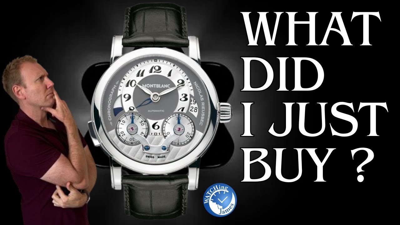 Montblanc Nicolas Rieussec 7138 — Первые впечатления — Часы Montblanc
