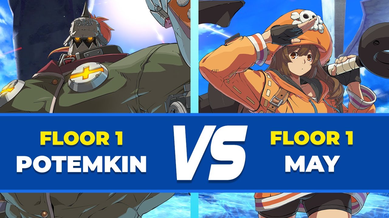 GGST Floor 1 ▶ Potemkin vs May | Low Level Gameplay