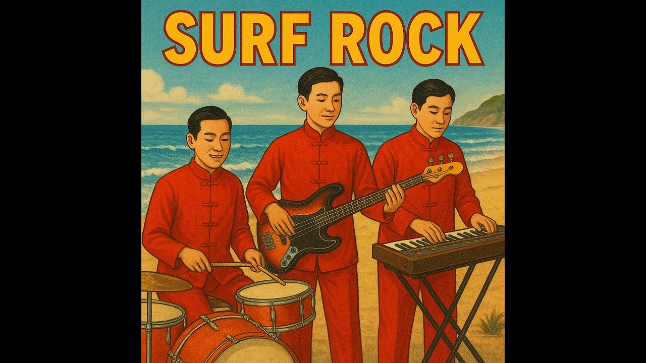 もしもベンチャーズがYMOのCOSMIC SURFINを演奏したら　サーフロックcover