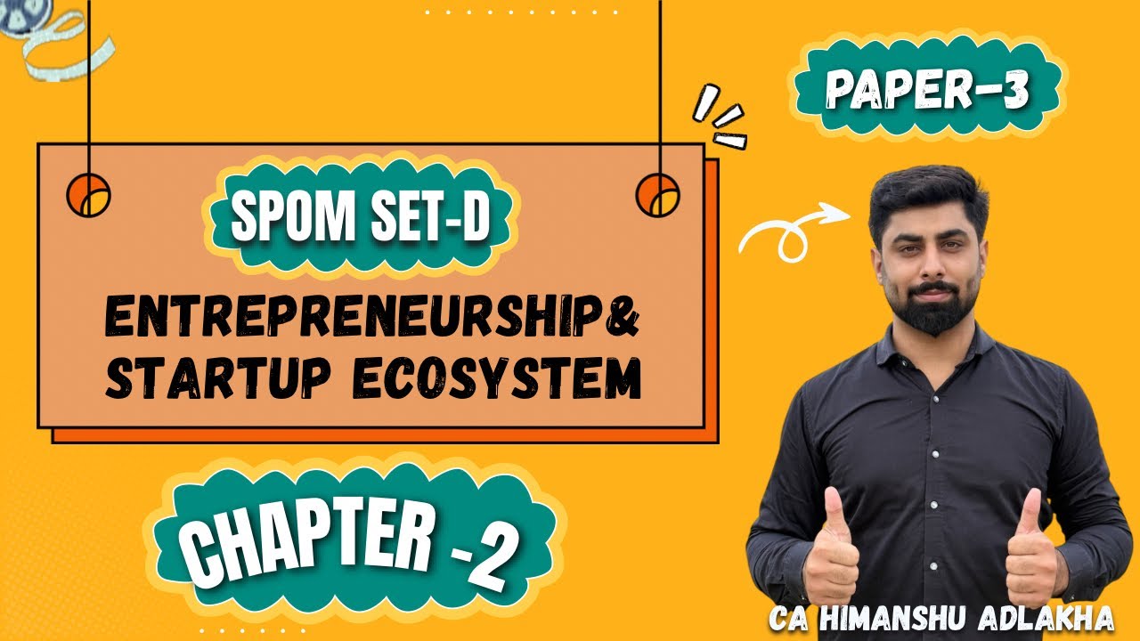 CA Final SPOM Set D | Paper 3 | Chapter 2 | Exam Oriented Batch | CA Himanshu Adlakha (AIR 35 & 48)