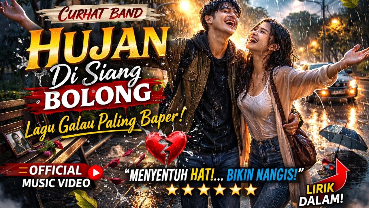 CURHAT BAND - HUJAN DI SIANG BOLONG (Official Music Video) | Lagu Galau Paling Bikin Baper 2026!