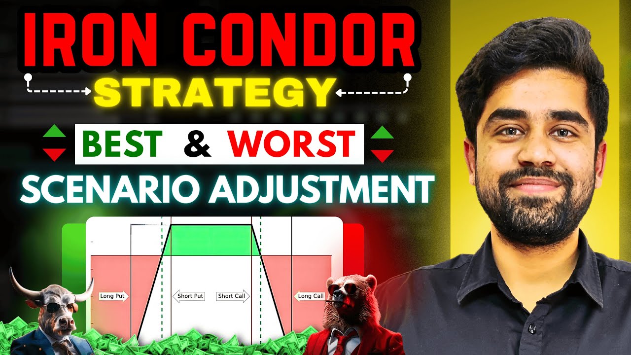 Monthly Nifty Iron Condor || With Adjustment || English Subtitle