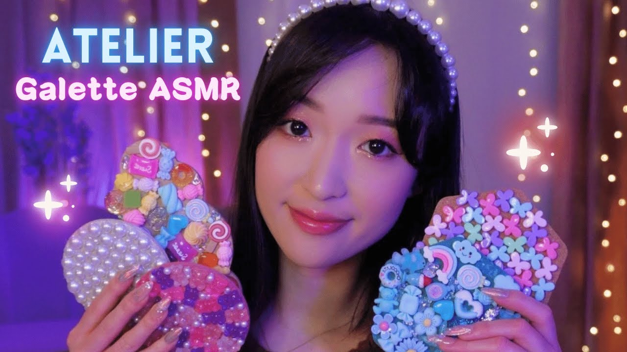 ASMR 🎀 On fabrique 2 nouvelles GALETTES 😍 (trigger board)