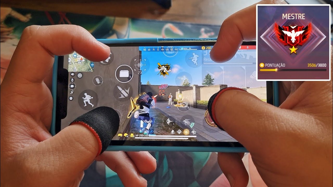 Na ESTRATÉGIA Subi do Platina ao Mestre Nova Atualização - Temporada 44 Free Fire Mobile!!