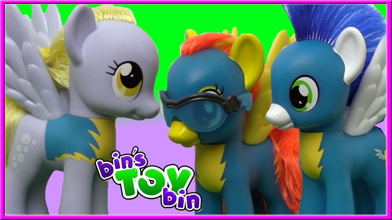 WONDERBOLTS! Spitfire, Soarin, Derpy, Rainbow Dash My Little Pony Fashion Style | Bin's Toy Bin