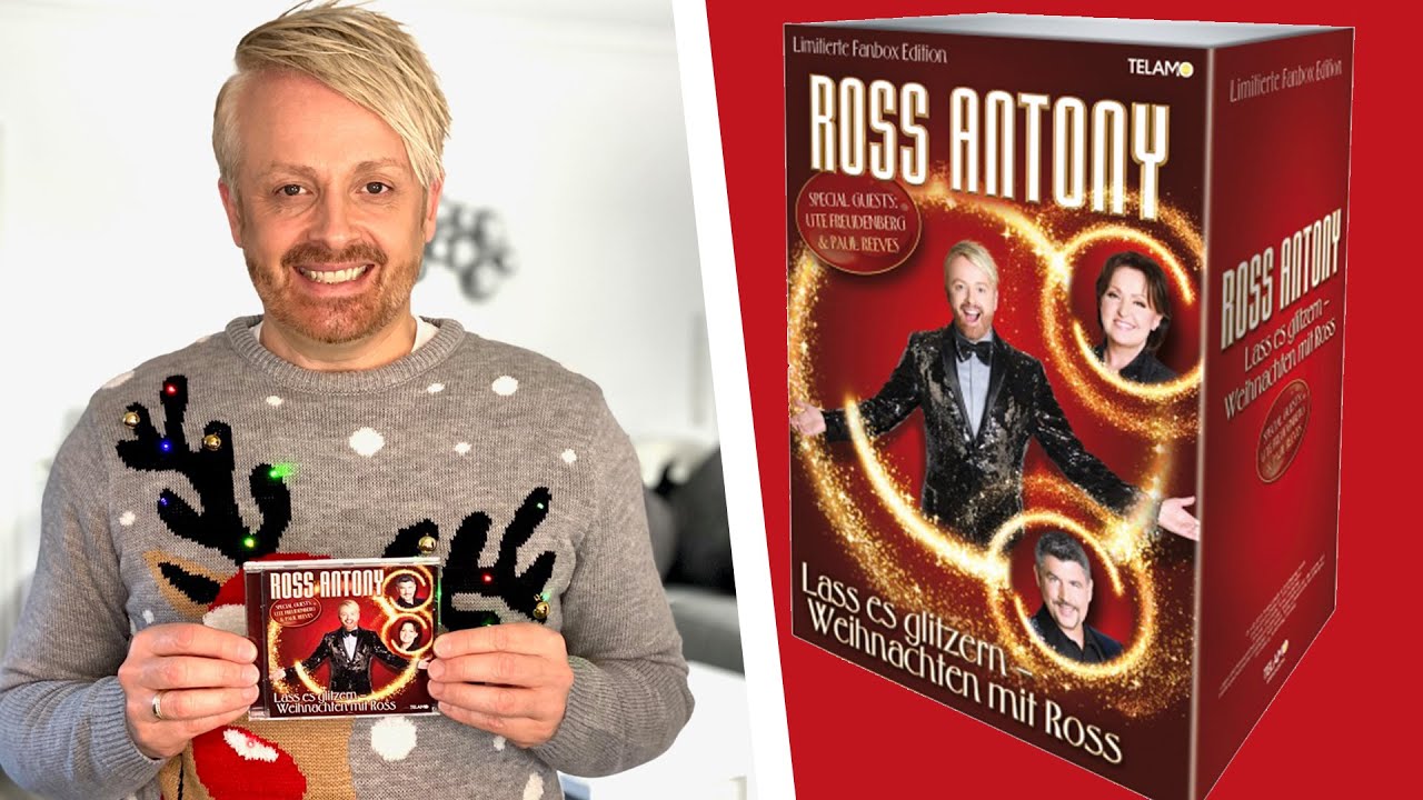 Ross Antony präsentiert uns seine Fanbox zum Album LASS ES GLITZERN ⭐ Fanbox Unboxing 😍