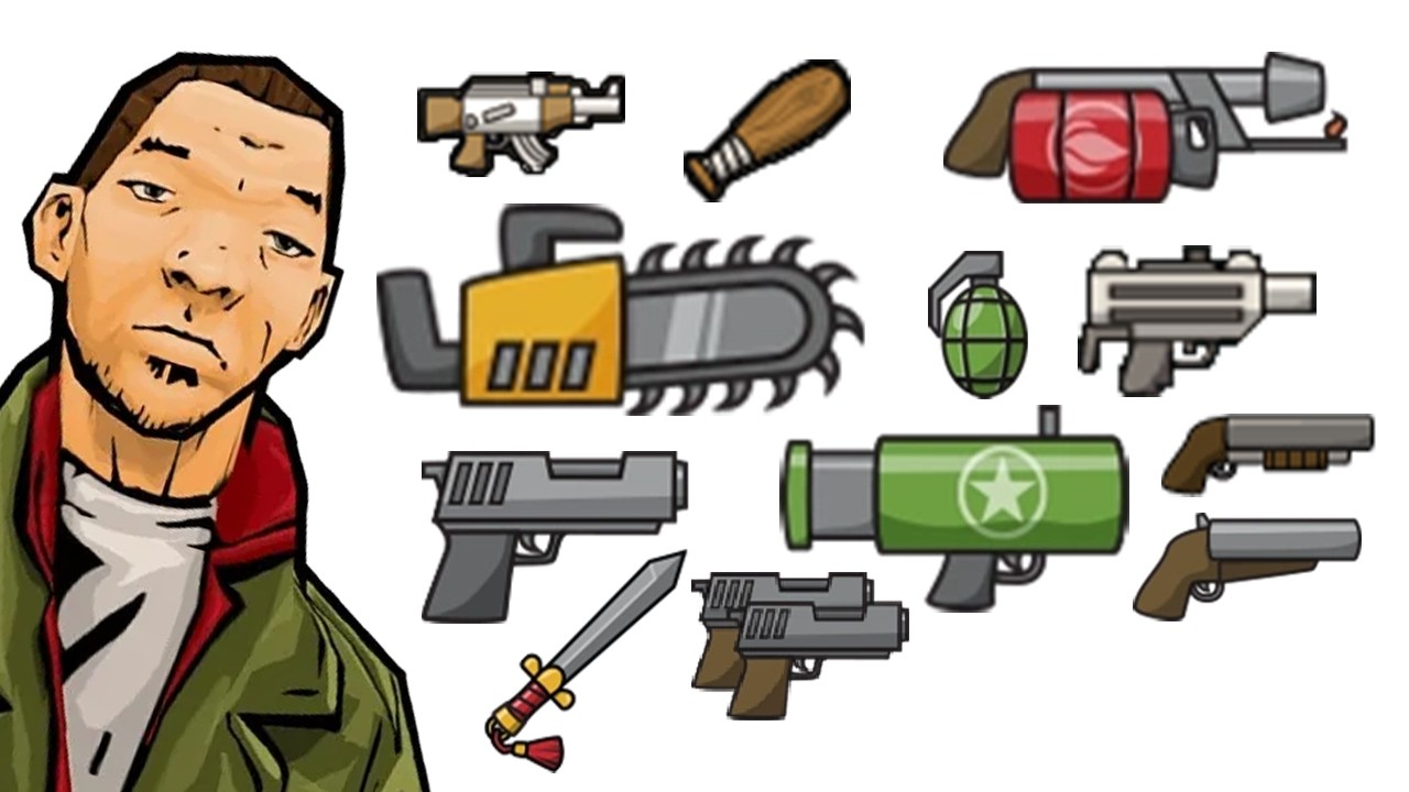 How to get all Weapons in GTA Chinatown Wars?