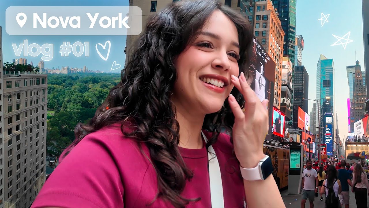 Nova  York - vlog de viagem dia #1