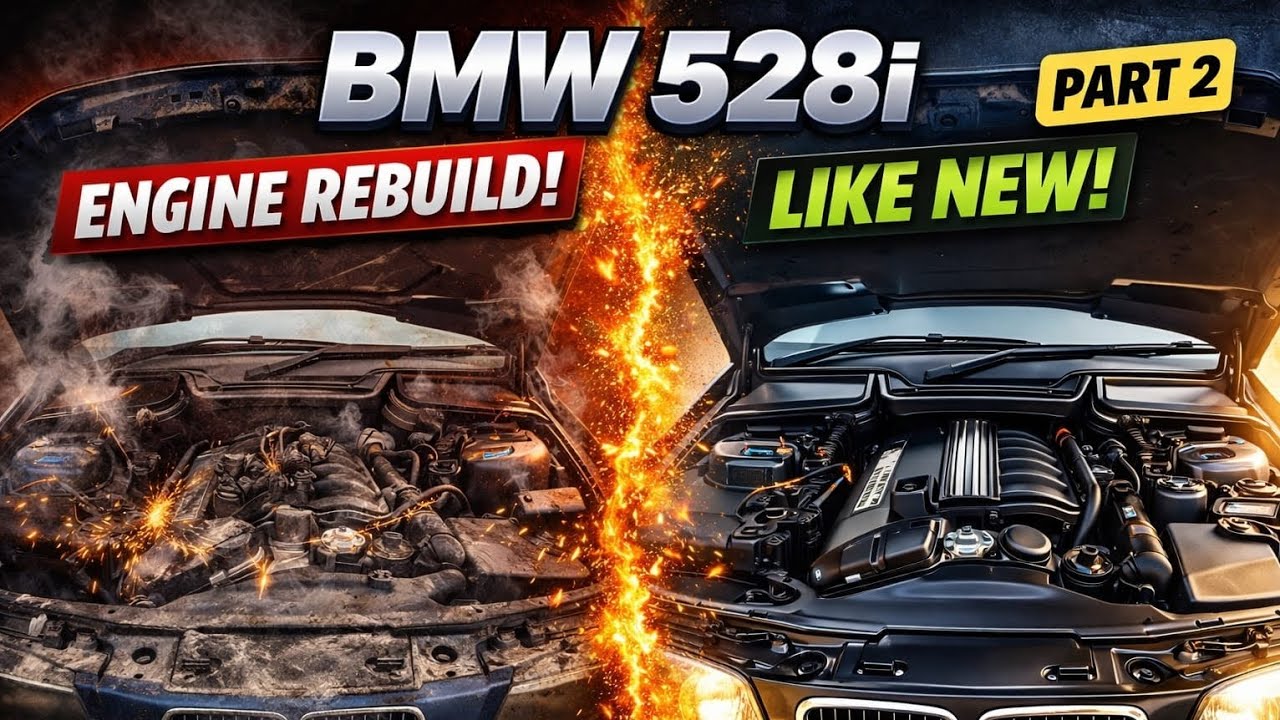 BMW 528i Was DEAD… Now It’s PERFECT Part 2😳🔥