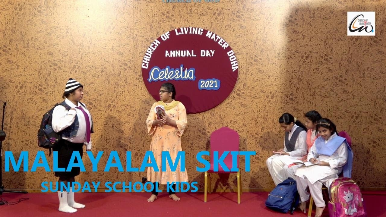 Malayalam Skit | Annual Day 2021 - Church of Living Water Sunday School Kids