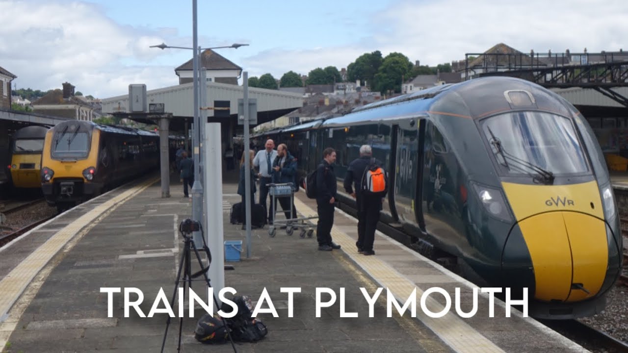 Trains at Plymouth Station | 8.6.24