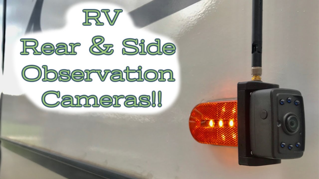 Haloview RD7  RV Rear AND Side Observation Cameras.  Unboxing, Install, and Review.