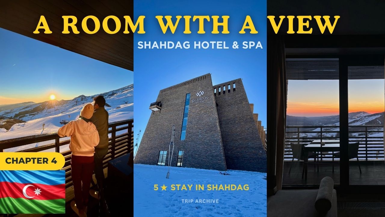 Our Most Beautiful Stay ❄️ | Shahdag Hotel & Spa | Azerbaijan Vlog 🇦🇿