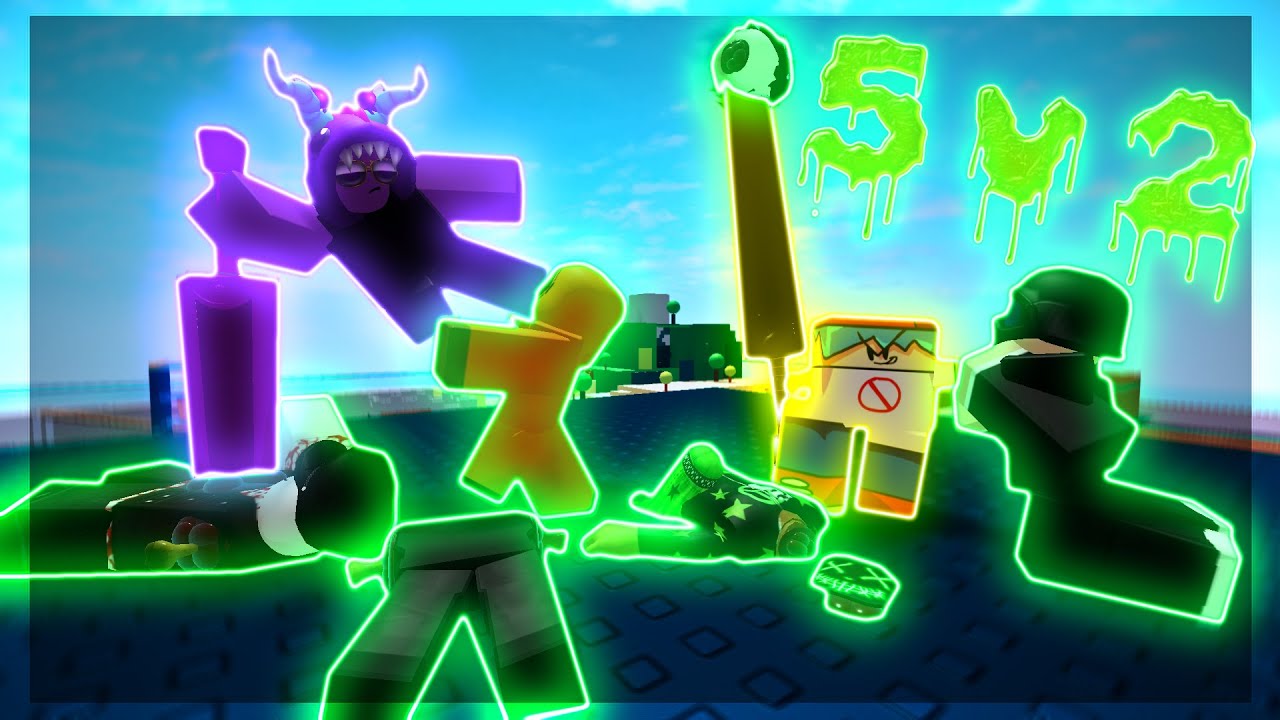 TOXIC TEAMERS lose a 5v2 in Combat Warriors | Roblox