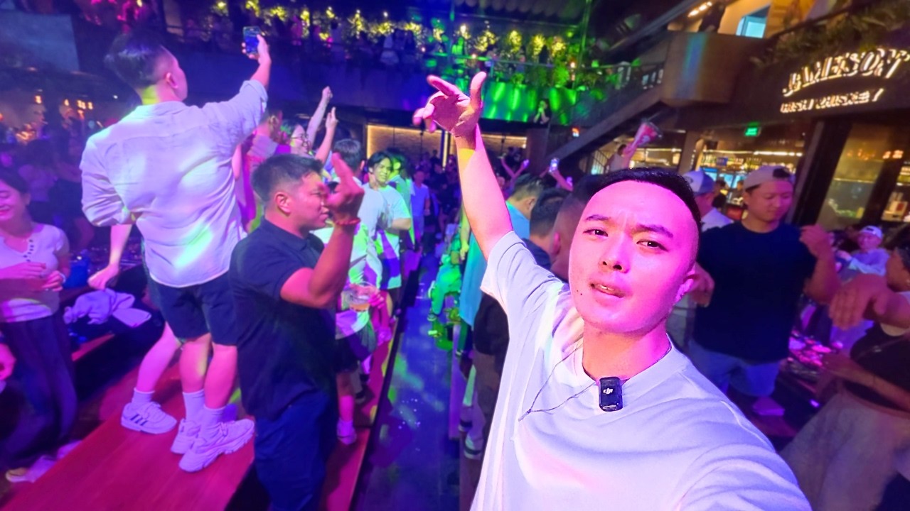 This is the best nightlife in Vietnam!