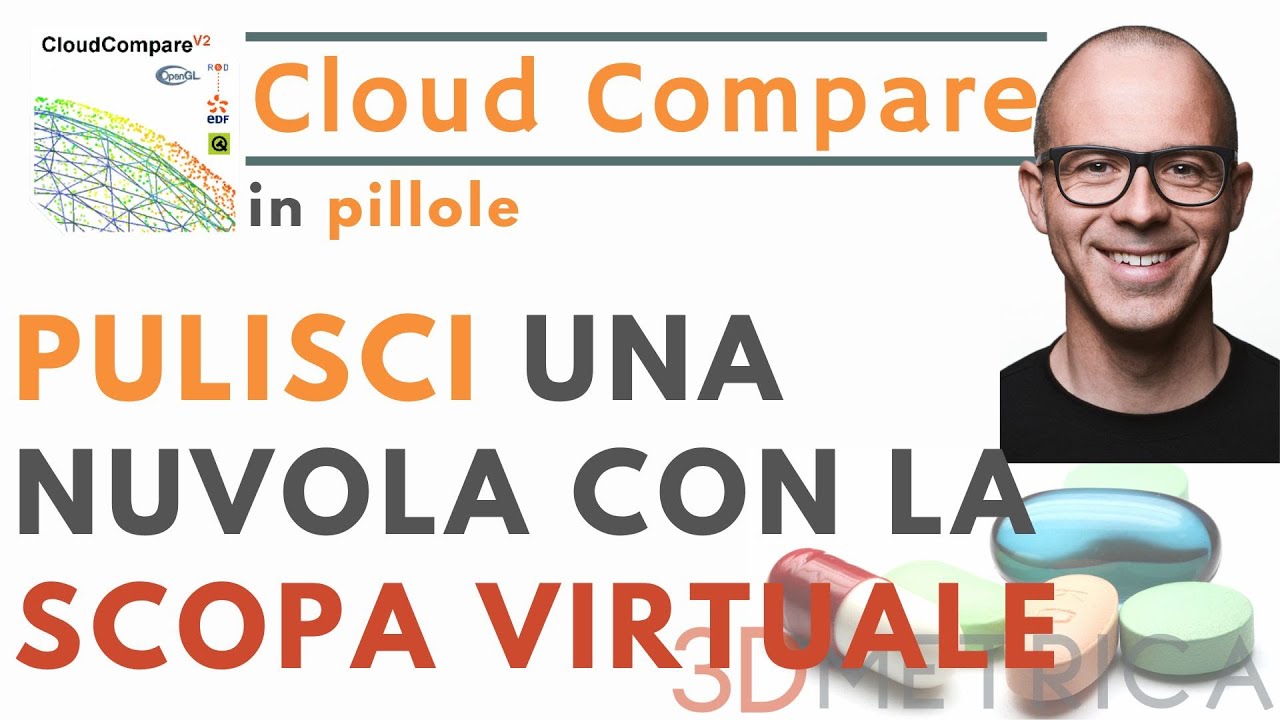 Cloud Compare - Pulisci il rumore di una nuvola di punti con una 