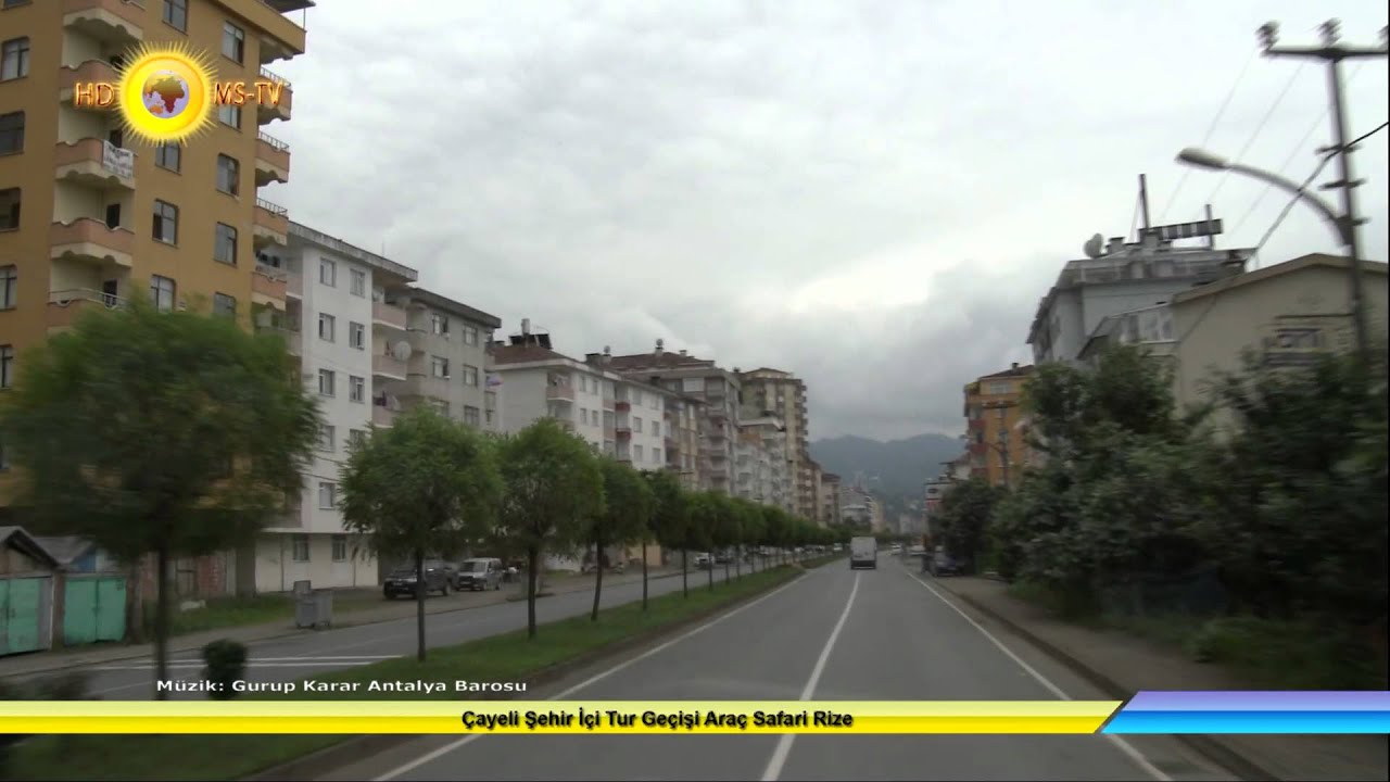 Çayeli Şehir İçi Tur Geçişi Araç Safari Rize