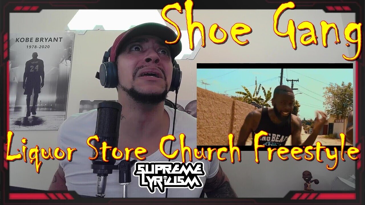 THIS IS HOW YOU USE A BEAT BY EMINEM!!!! Shoe Gang - Liquor Store Church Freestyle REACTION