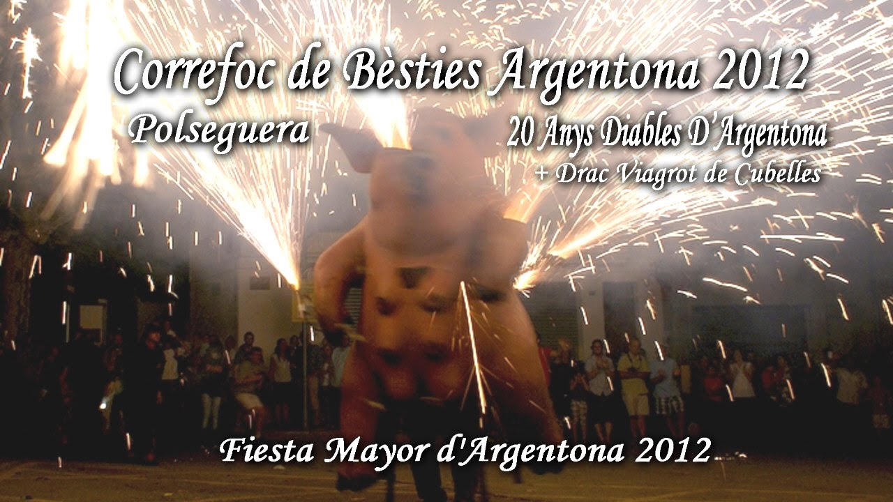 Correfoc de Bèsties Argentona 2012.