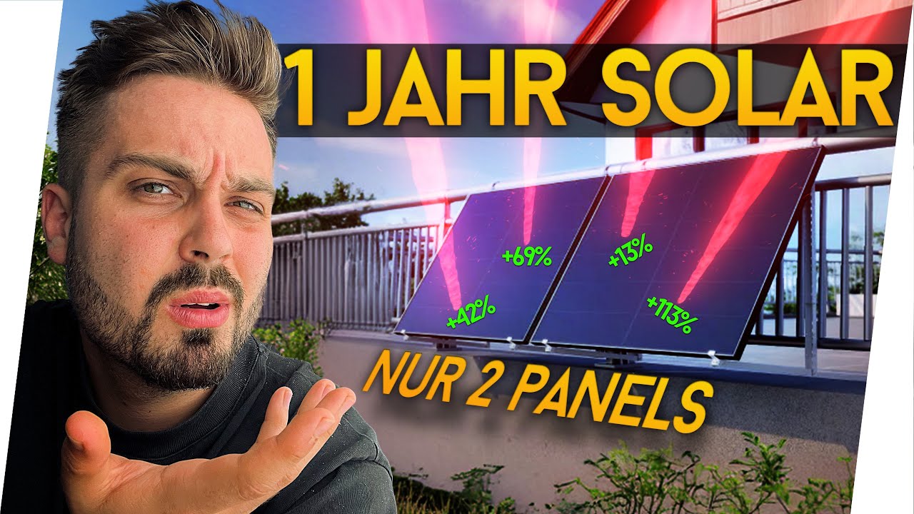 Balkon-SOLAR bringt Rekord Ertrag mit diesem Trick! 😯