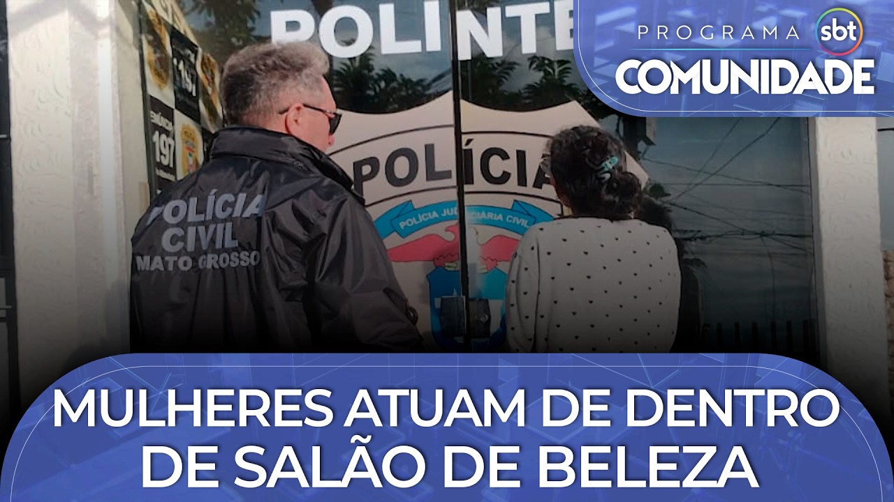 Prisões de golpistas: Mulheres atuam de dentro de salão de beleza