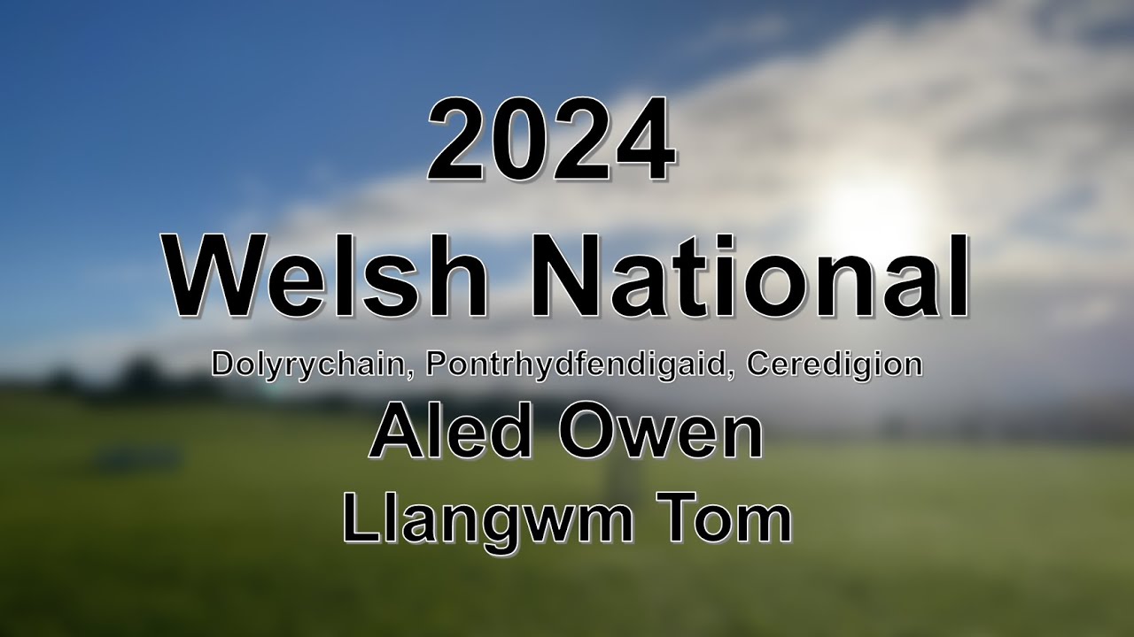 Aled Owen -  Llangwm Tom - 2024 Welsh National Sheep Dog Trial