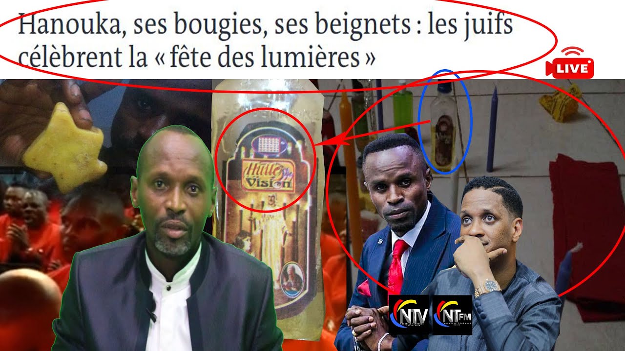 BOMB:EV ROGER BAKA AVAIT RAISON,DIEU EXPOSE PROPH ELISEE EN PLEIN CULTE SUR HANNUKA,AUDIO ET PHOTOS