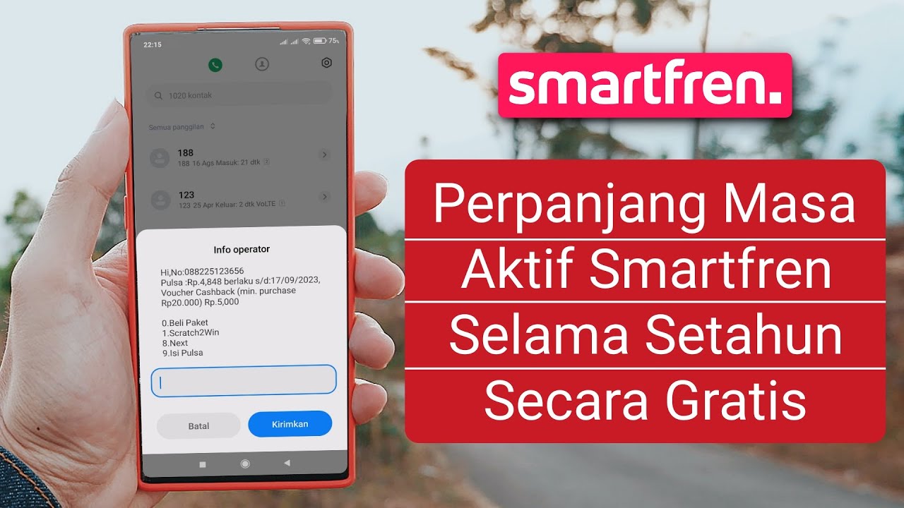 Cara Perpanjang Masa Aktif Smartfren Selama Setahun Secara Gratis