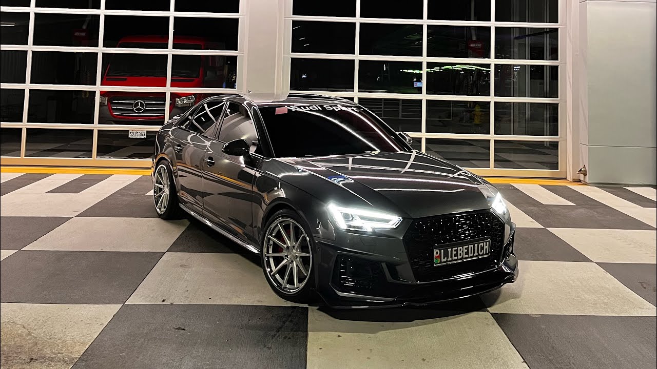 2019 Audi S4 with RS4 Avant Conversion Front End