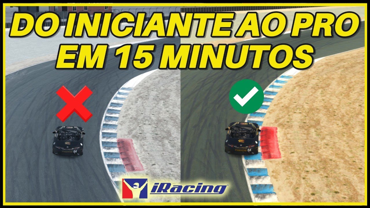DO INICIANTE AO PRO EM 15 MINUTOS NO AUTOMOBILISMO VIRTUAL #iracing #automobilismovirtual #aprender
