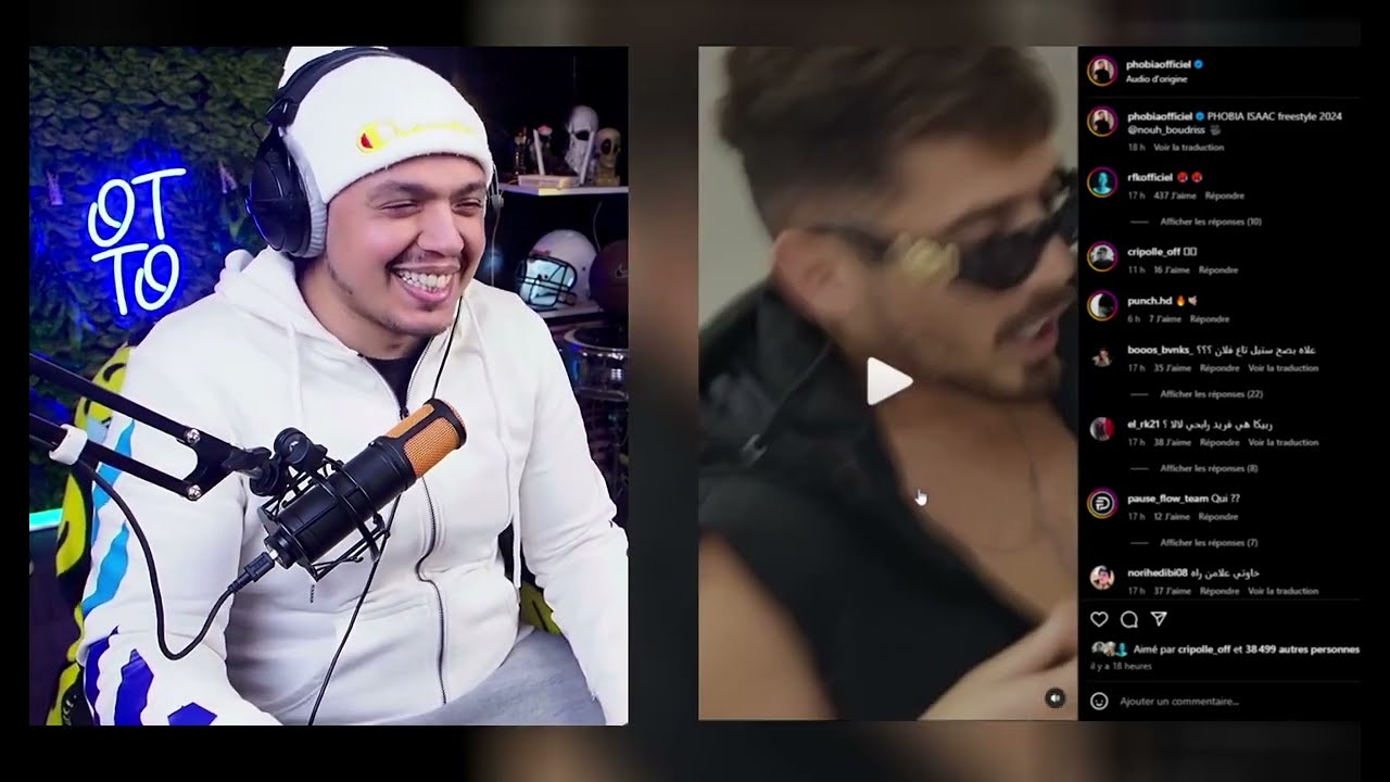 PHOBIA ISAAC - freestyle 2024 [REACTION!!!] 🔥Clash ??🔥 🇩🇿❤️🇲🇦