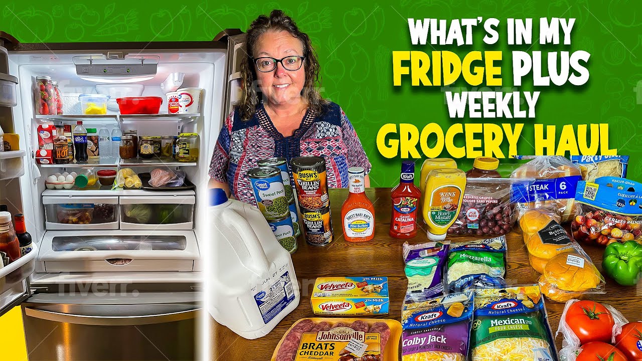 NEW WEEKLY WALMART GROCERY HAUL 2022 | FREEZER & FRIDGE TOUR (What's In My Fridge!)