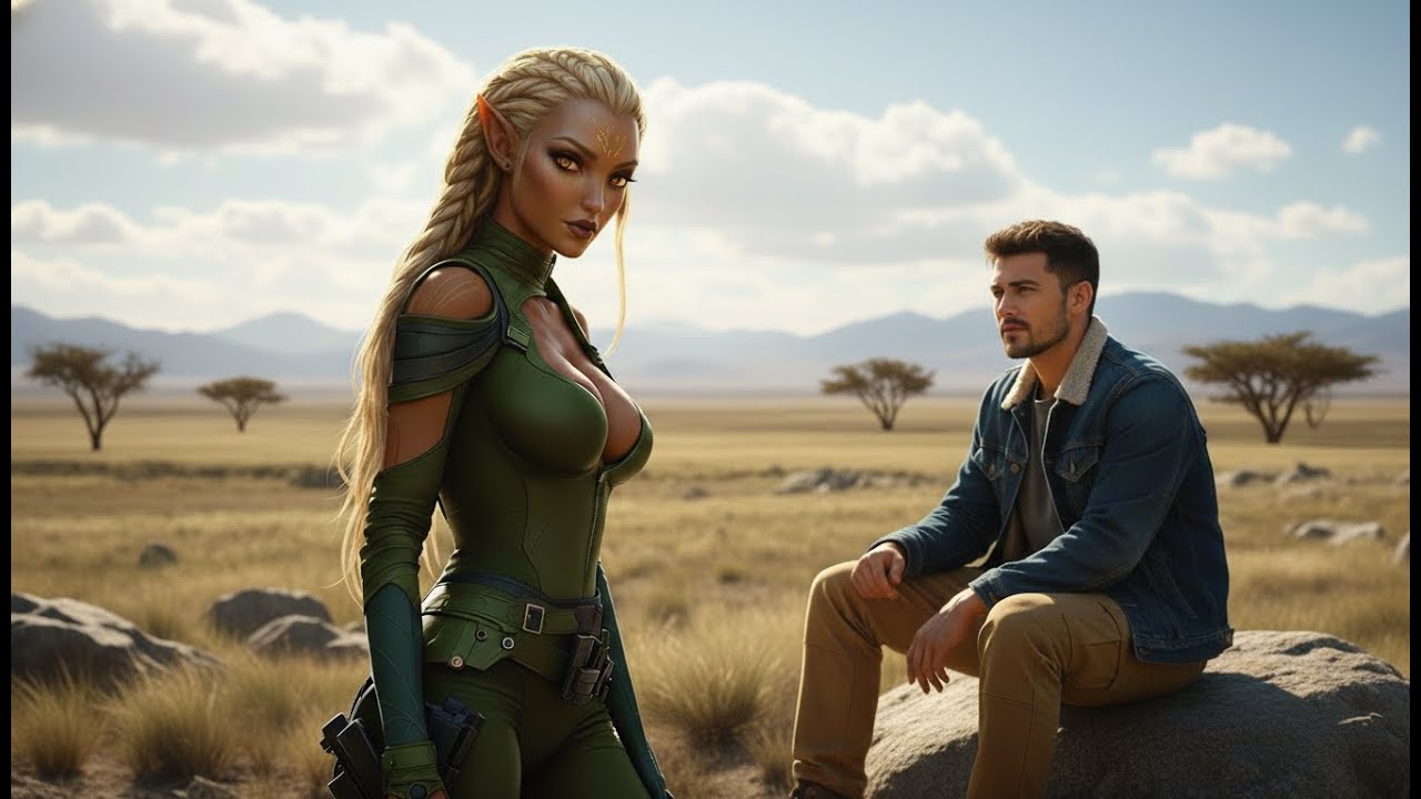 As the Man Stood in the Open Field, the Alien Hunter Emerged—and Both of Them Froze