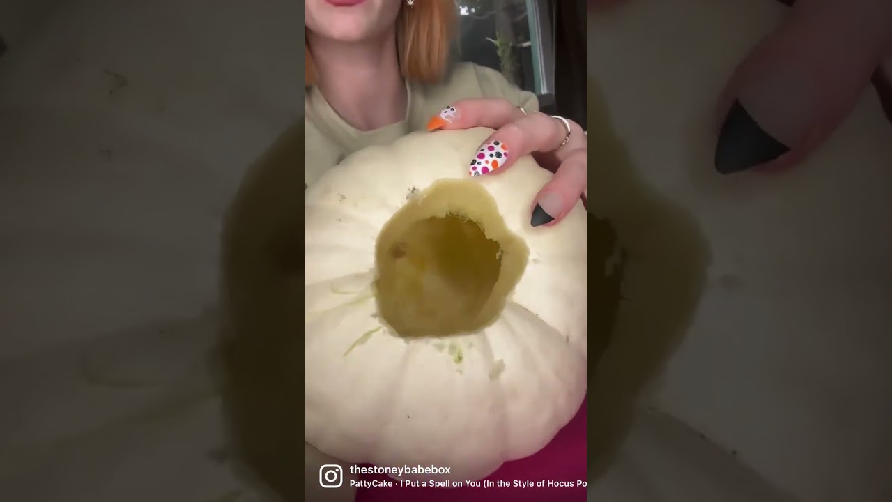 Did you make a pumpkin bong yet? 