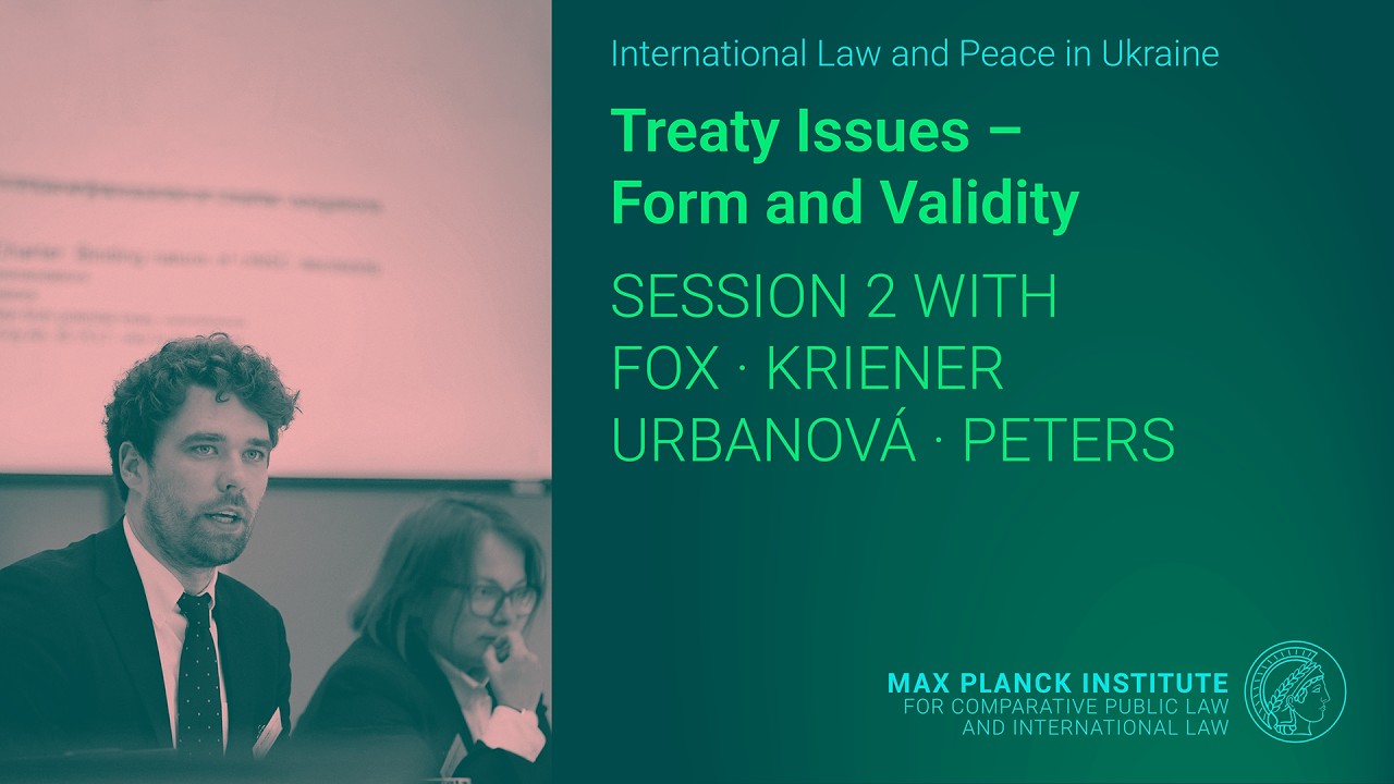 Treaty Invalidity, Coercion, and the Security Council in a Ukraine-Russia Peace Deal