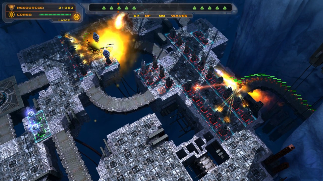 Defense Grid - Mission 10 - Veil of Ice - Grinder - Gold
