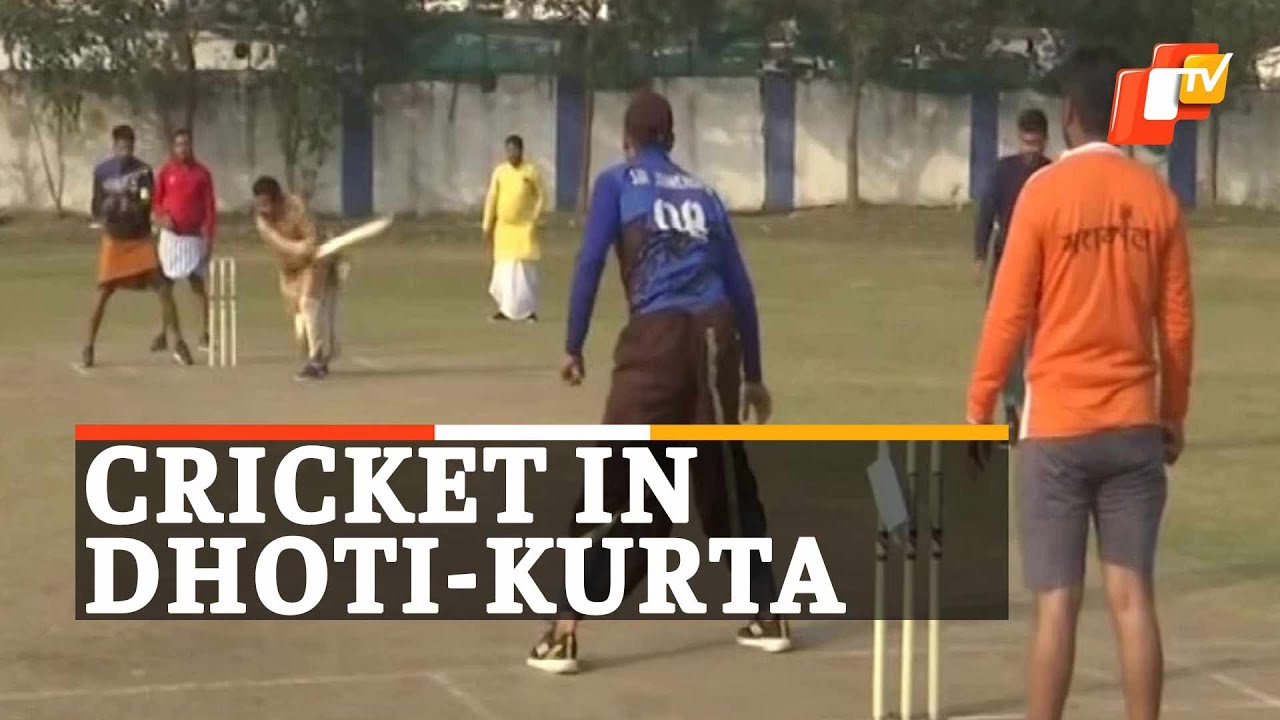 Watch: Cricket Match Played In Dhoti-Kurta | OTV News